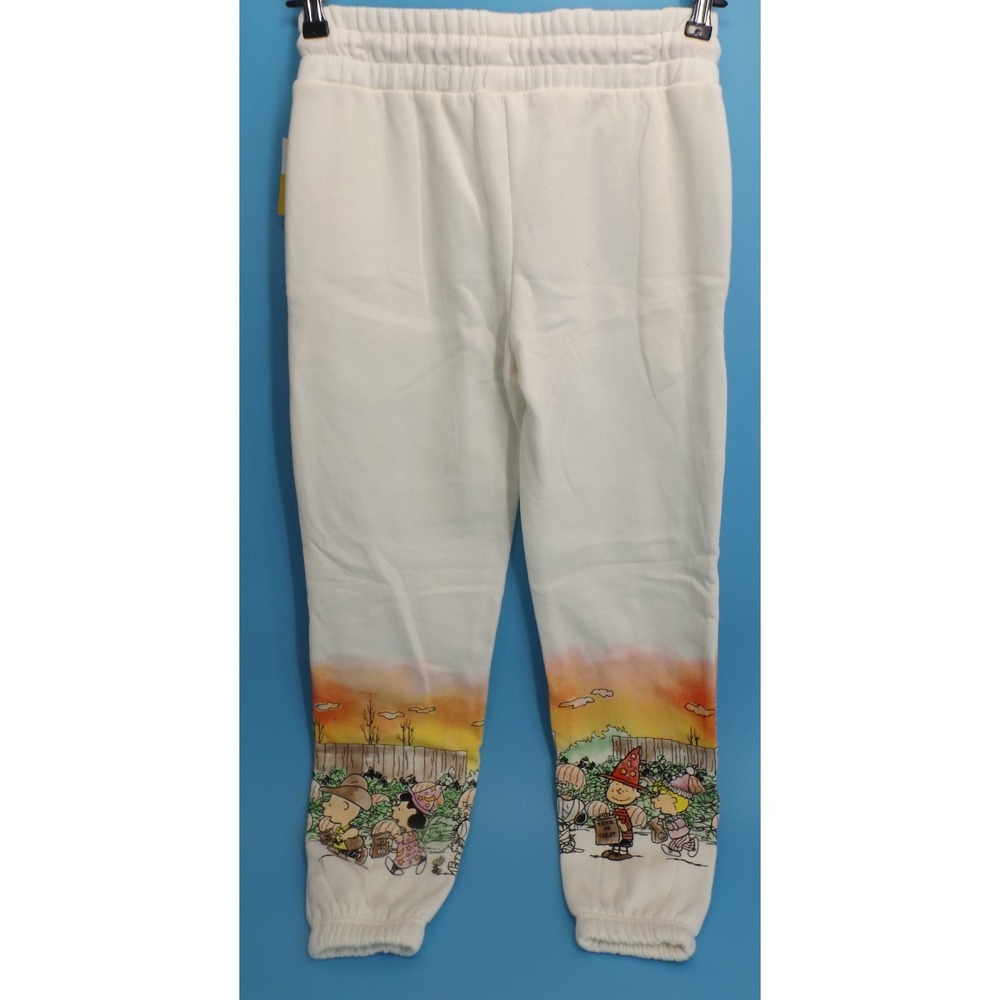 Peanuts Women's Sunset Scene Graphic Jogger Sweat Pants - Size XS - Picture 4 of 15